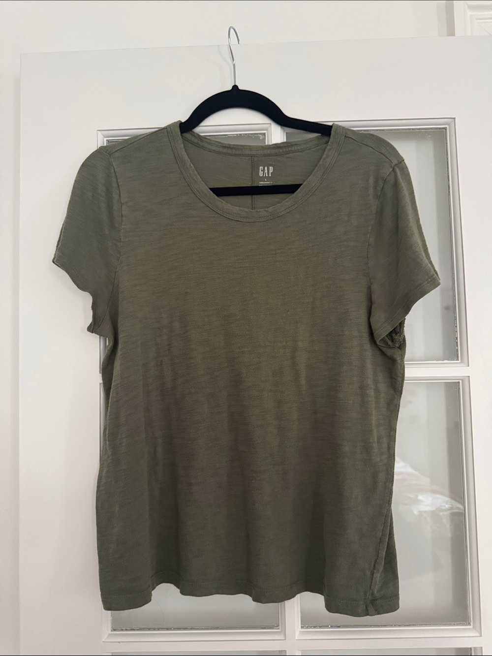 GAP Olive Green Short Sleeve Crew Tee